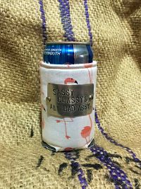 Design Your Own Flamingo Print Koozie