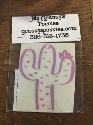 Cactus Decal