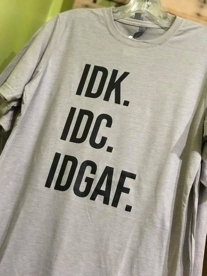 IDK tee