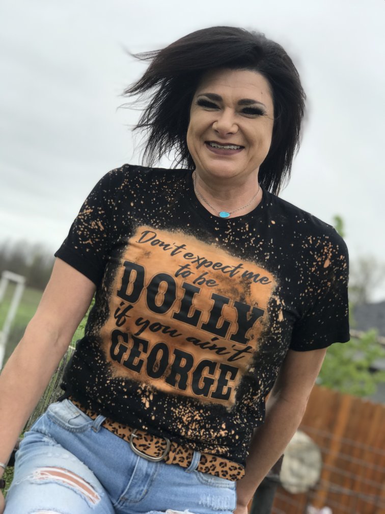 Dolly and George tee