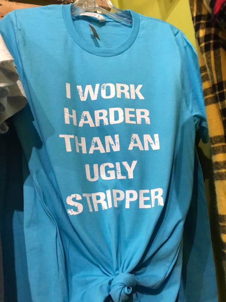 Ugly Stripper tee