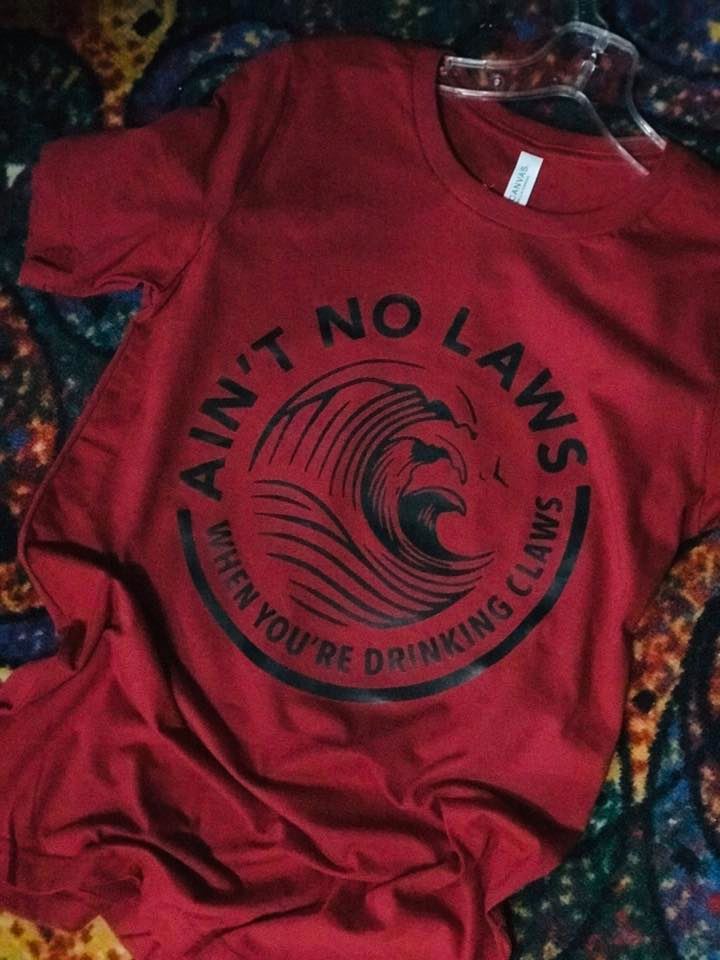 Whiteclaw Laws tee